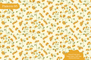 Dainty Yellow Floral Pattern, a Pattern Graphic by Tayla de Beer (Thumbnail 8 of 9)