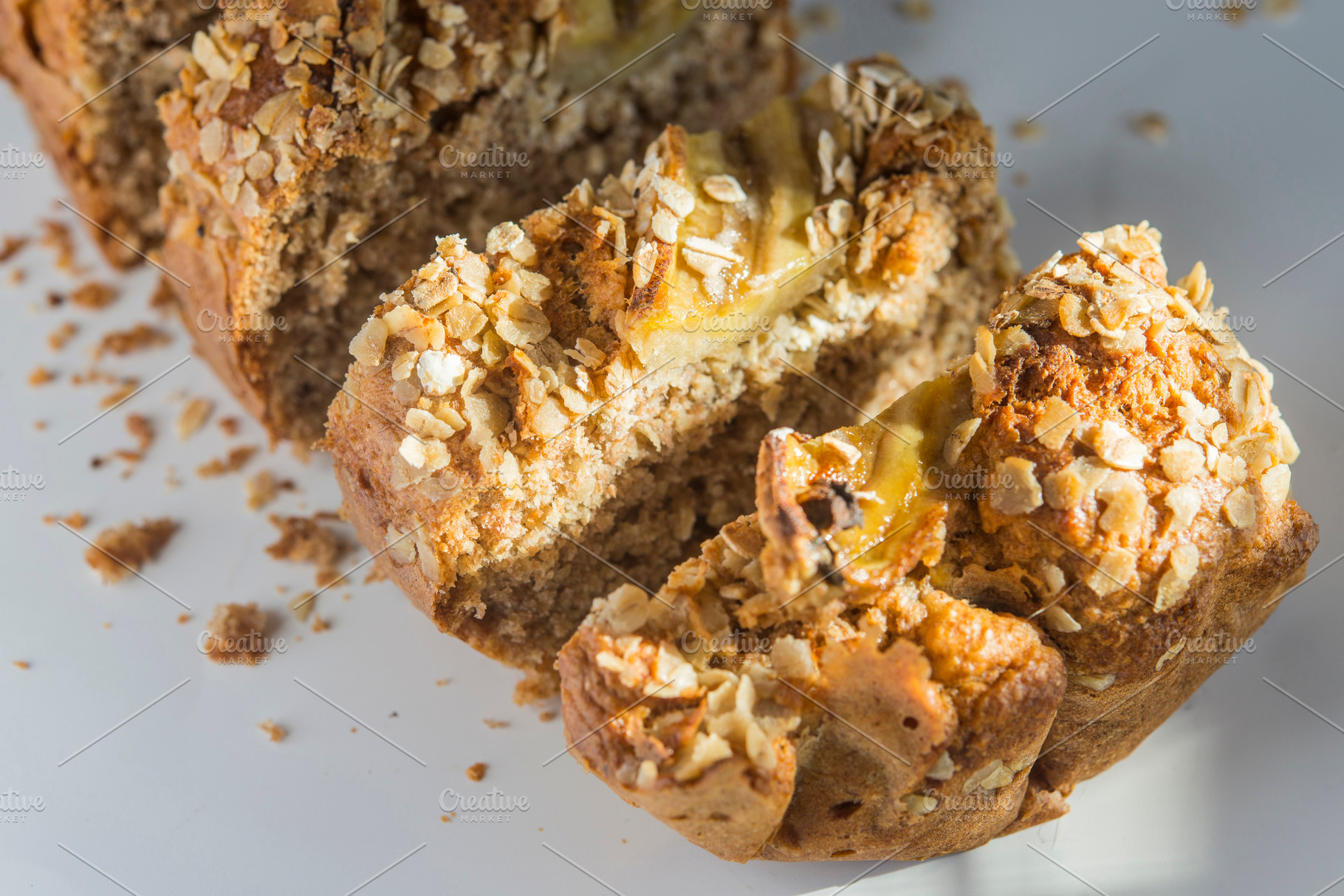 Banana bread free gluten, a Food & Drink Photo by DalaiFood