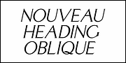Nouveau Heading JNL, a Font by Jeff Levine Fonts (Thumbnail 4 of 5)