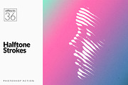 36 Halftone Strokes Effects, an Action Add-On by Mint Actions (Thumbnail 1 of 9)