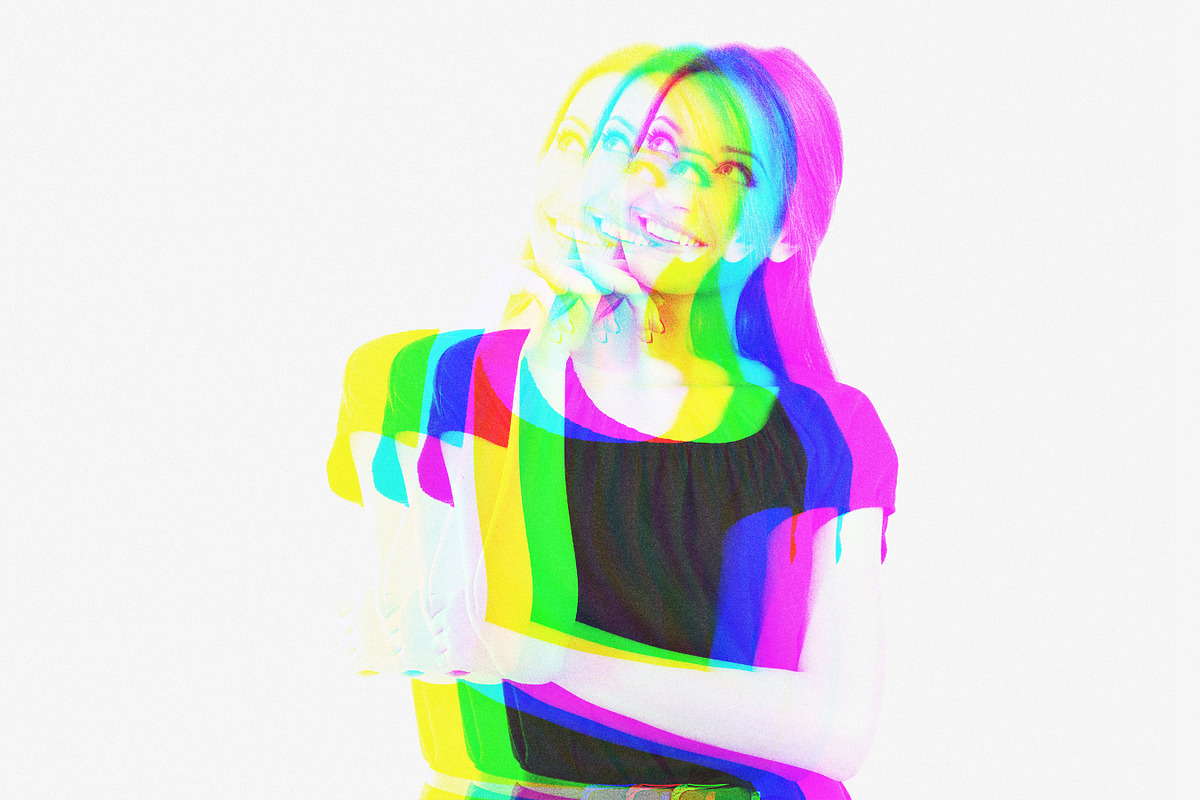 Anaglyph Photoshop Effect, an Action Add-On by S Graphic Studio (Photo 2 of 3)
