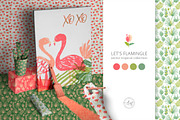 Let's Flamingle tropical collection, a Decorative Illustration by antuanetto (Thumbnail 16 of 16)