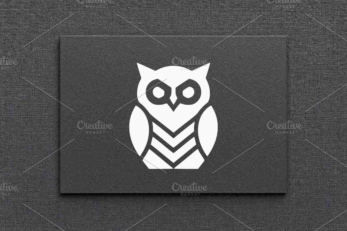 Owl Knowledge Silhouette Vector, an Animal Illustration by Vectorium Studio (Photo 4 of 4)