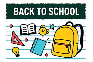 Bright vector illustration featuring, an Education Illustration by ZinetroN