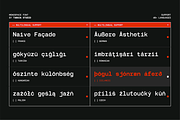TBJ Monodrip Inktrap Monospace, a Sans Serif Font by Taboja Studio (Thumbnail 5 of 15)