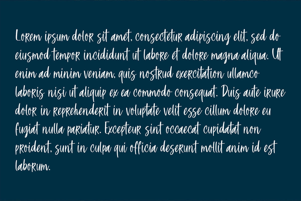 Glamkilla – Handwriting Brush Fonts, a Script Font by Konstantine Studio (Photo 2 of 5)