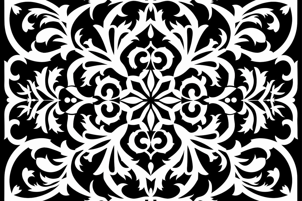 Ornamental Laser Cut Silhouettes, an Illustration by BIPLOB EXPERT (Photo 3 of 9)