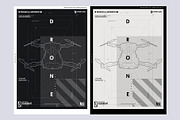 Abstract futuristic posters, a Technology Illustration by Andrew_Derr (Thumbnail 1 of 6)