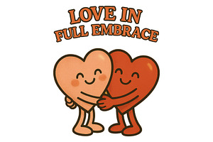 Personalize Love in Full Embrace, a Background Graphic by LaseredNinja
