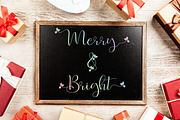 Beneath the Mistletoe, a Script Font by Kristy Hatswell (Thumbnail 3 of 11)
