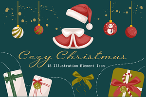 Cozy Winter Icon Illustration, a Social Media Template by Artnivora.Std