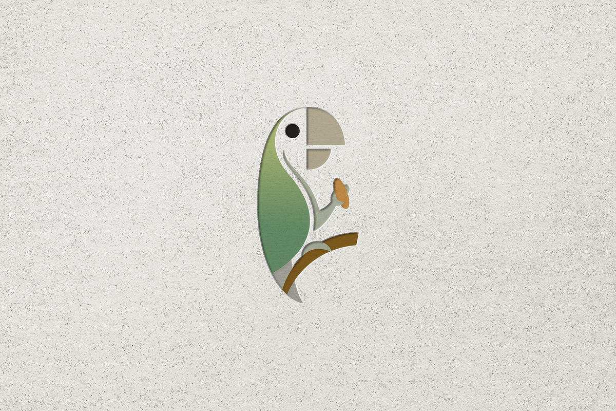 Modern Parrot Food Logo, a Branding & Logo Template by Luxury Logos (Photo 4 of 4)