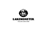 Lake Monster Legendary Dinosaur Logo, a Branding & Logo Template by ashenterprise (Thumbnail 3 of 3)