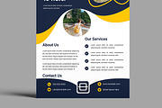 Travel Agency Flyer Template, a Flyer Template by MightyDesign (Thumbnail 4 of 7)