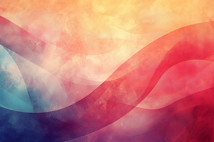 Abstract colorful waves, a Wallpaper Photo by MistyDay