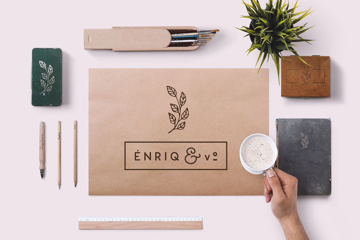 ENRIQ - Elegant Sans Serif Font, a Sans Serif Font by Kaligra.co (Photo 11 of 11)