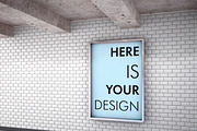 Mockup billboards in the subway, a Print Template by FilL239 (Thumbnail 6 of 6)