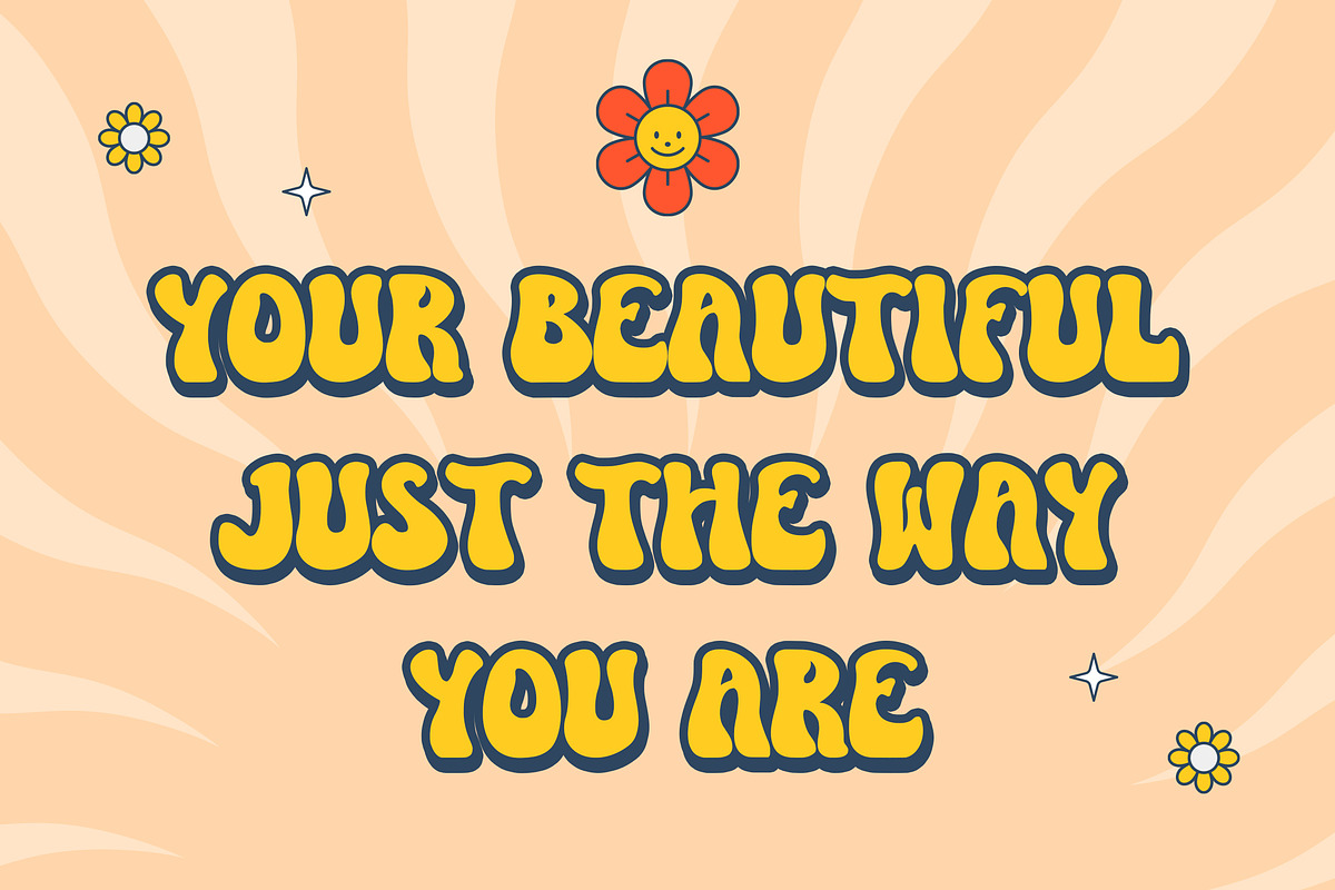 QueenMelody - Groovy Display Font, a Symbol Font by AQR Studio (Photo 6 of 9)