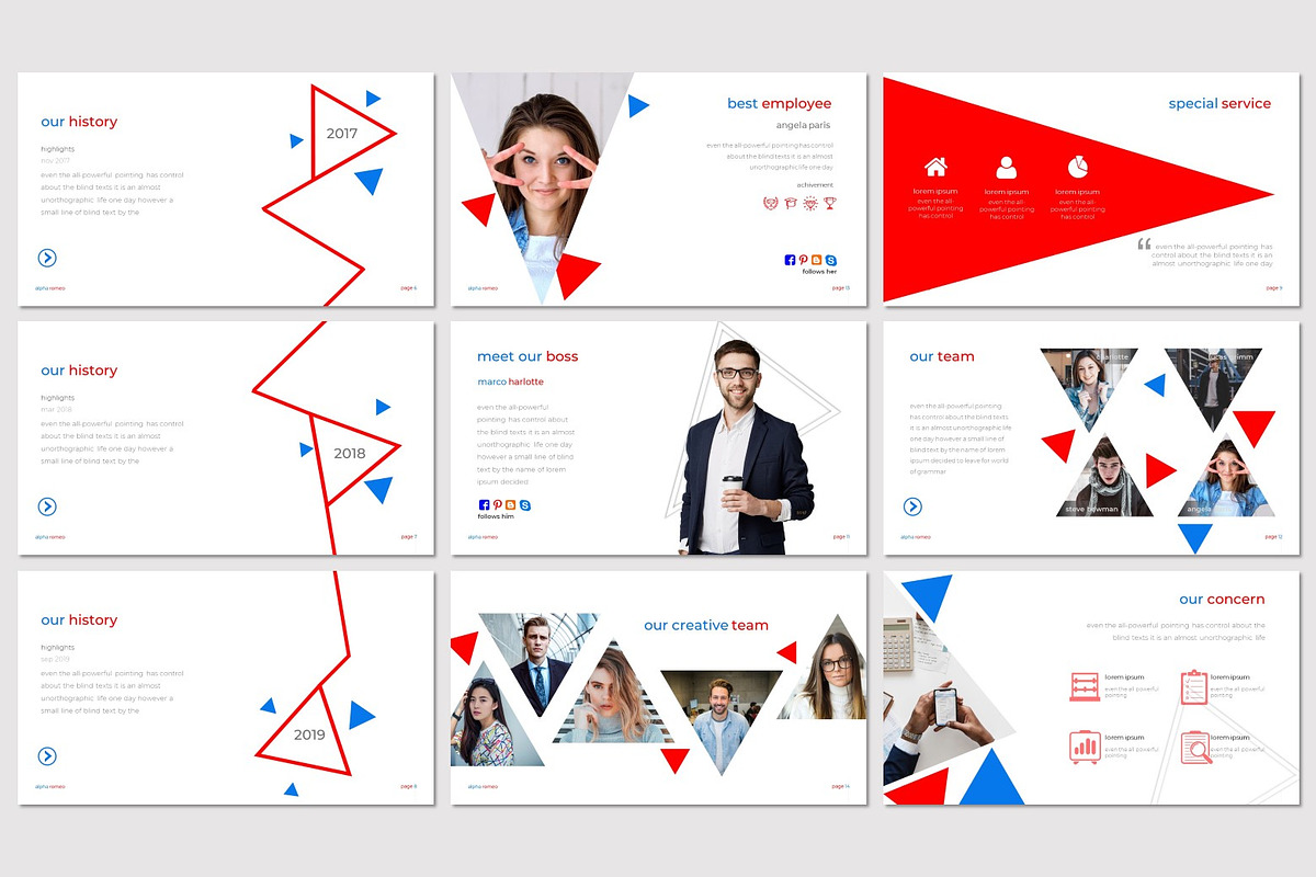 Alpha-romeo - Powerpoint Template, a Presentation Template by inspirasign