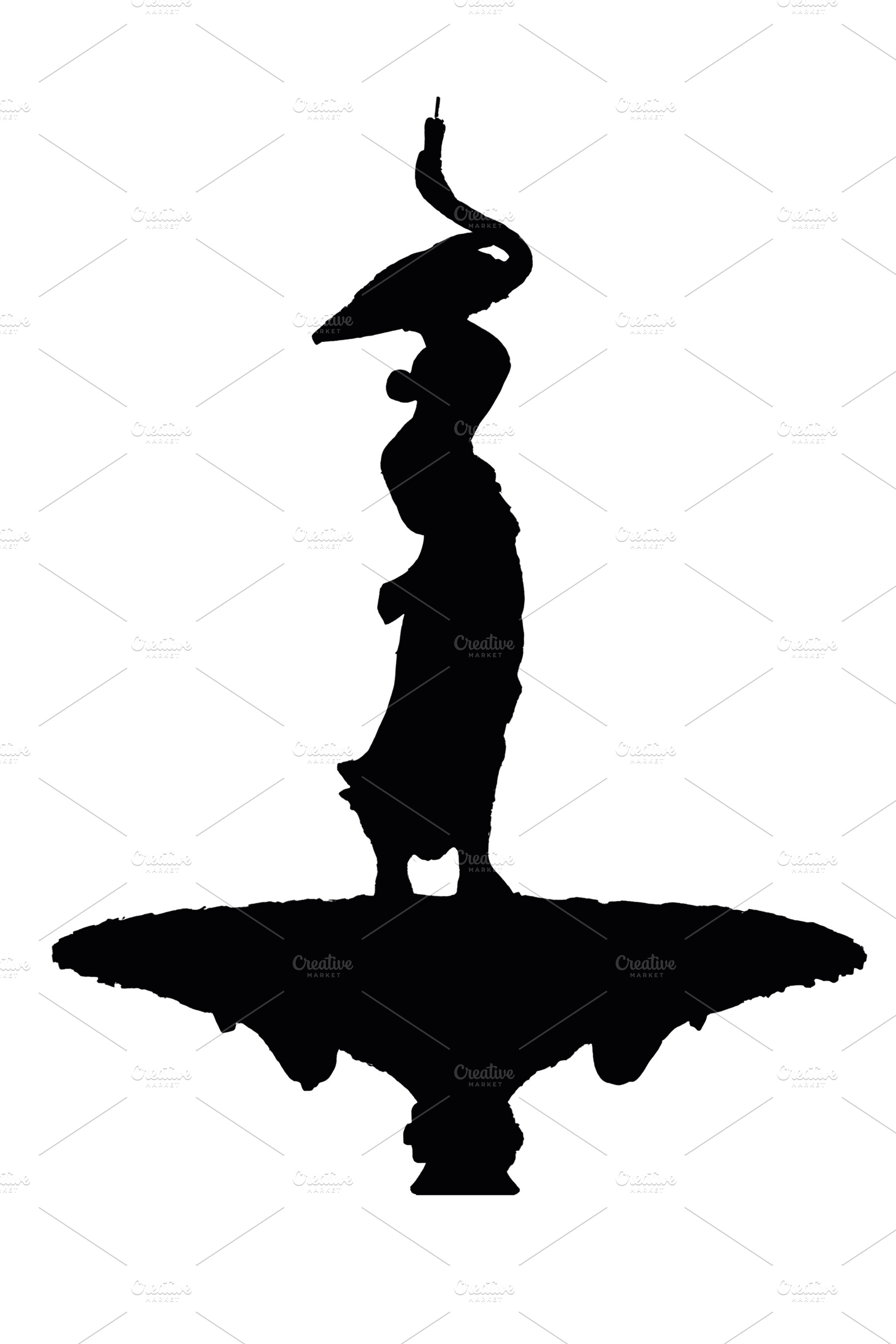Woman figure with swan, an Arts & Entertainment Photo by DanFLCreativo