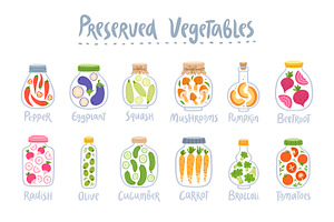 Amazing veggie set, a Pattern Graphic by Stolenpencil