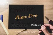 Milanmoon Decorative, a Serif Font by yantodesign (Thumbnail 6 of 9)