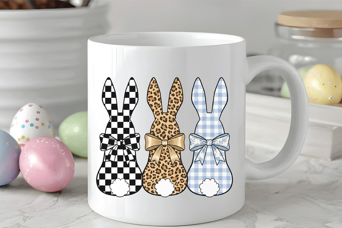 Girly Easter leopard print Peep PNG, an Illustration by CraftArtStudio (Photo 3 of 4)