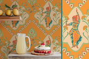 Indian vector patterns, a Pattern Graphic by Carpet Tapete Pretzel (Thumbnail 21 of 25)