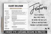 RESUME Design CV Template (MS Word), a Resume Template by LevelUpResume (Thumbnail 2 of 5)
