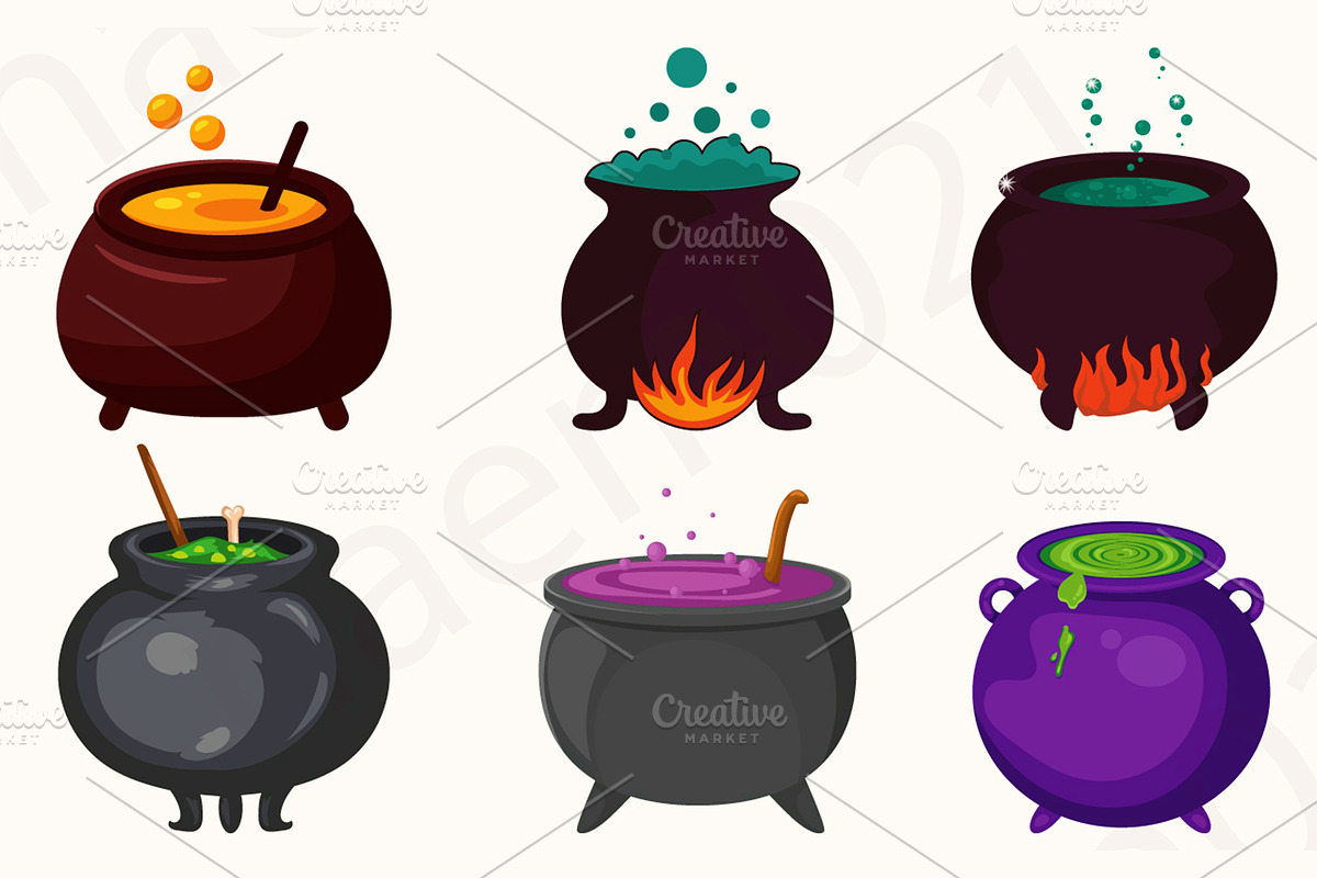 Halloween Trick or Treat Clipart, a Decorative Illustration by naem021 (Photo 8 of 16)