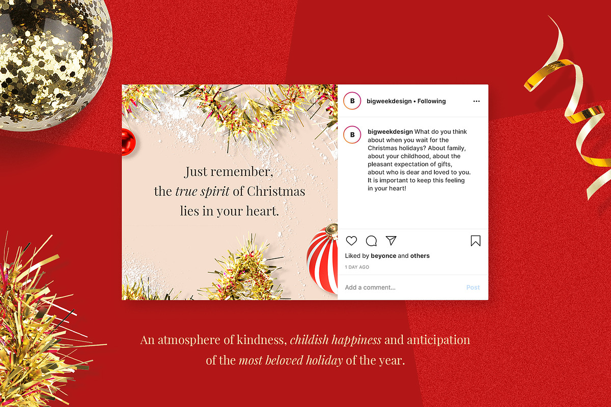 Christmas Instagram Puzzle | Canva, a Social Media Template by BigWeek (Photo 4 of 8)