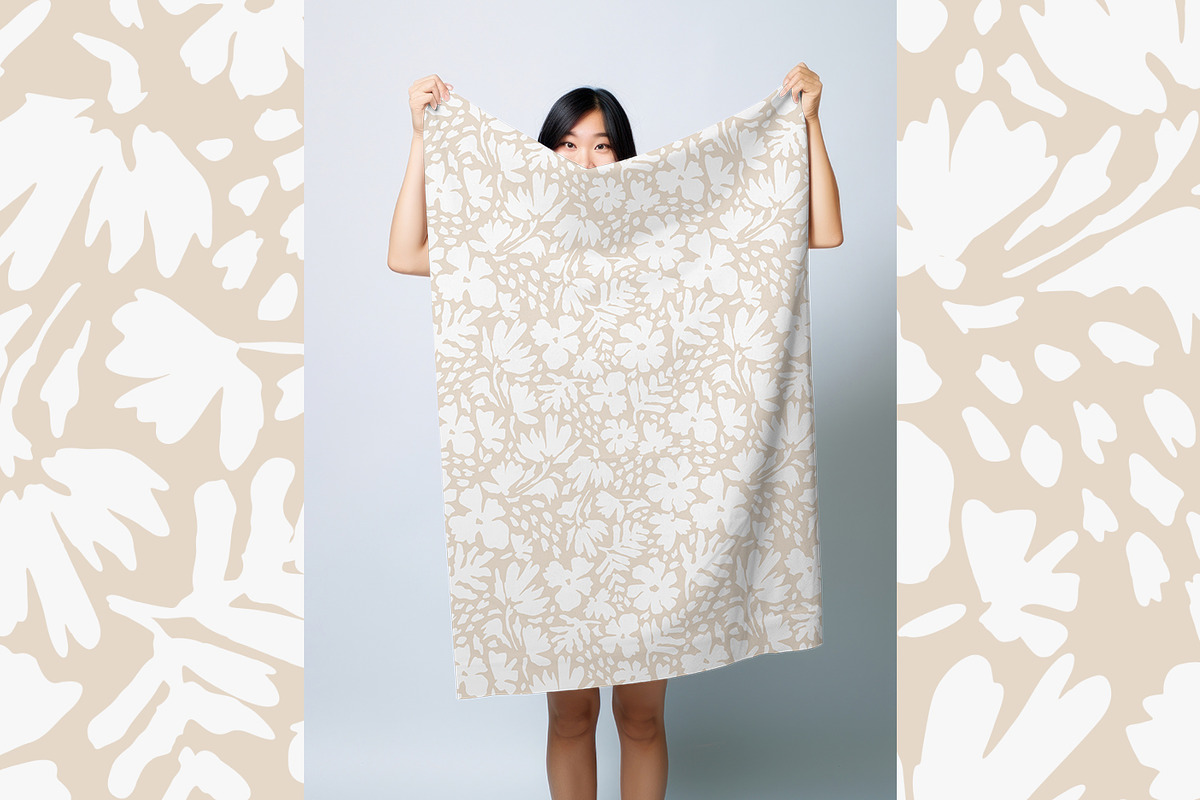 Bright Flowers Shapes, a Pattern Graphic by MalyskaStudio (Photo 7 of 10)