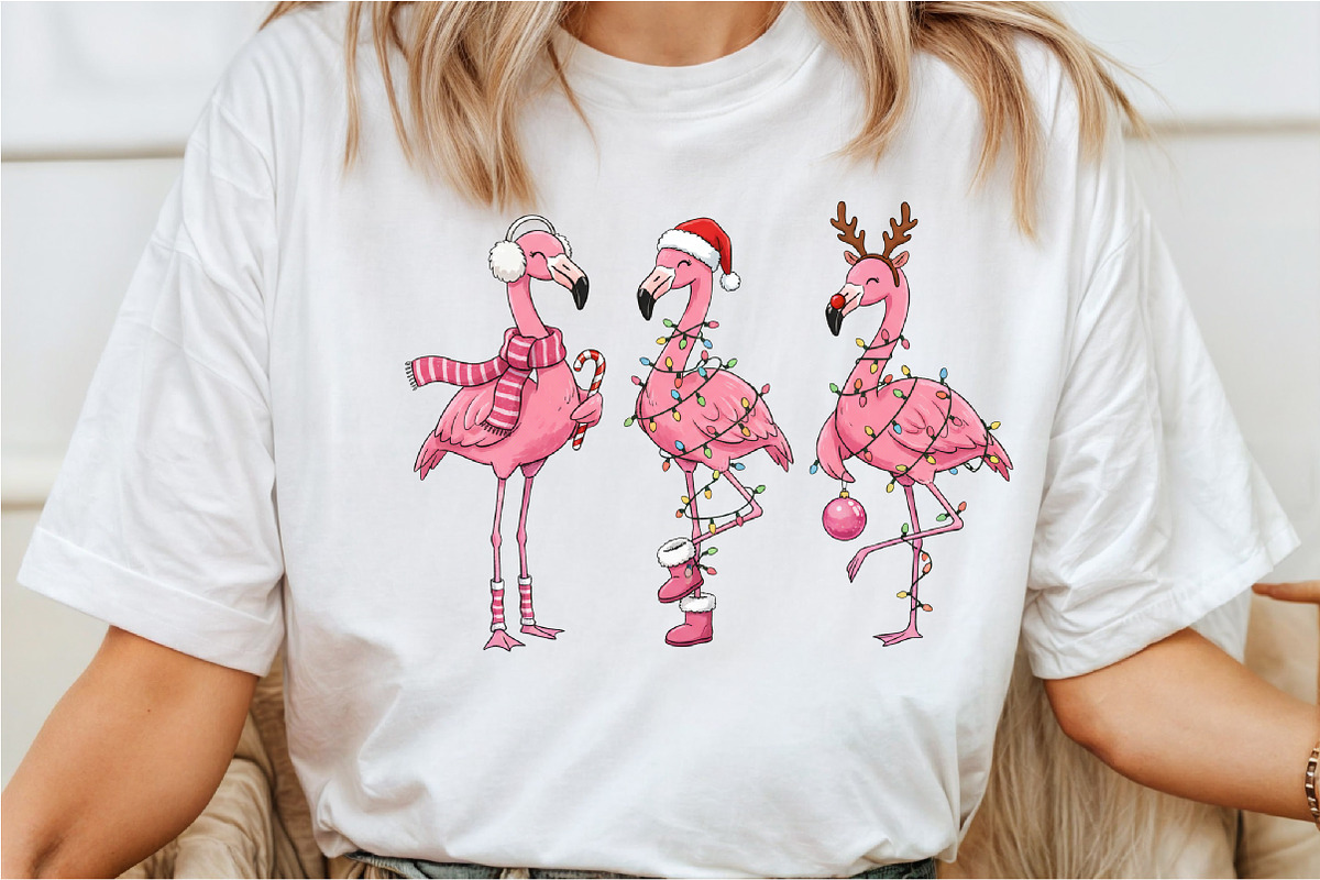 Flamingo Tropical Christmas Png, a Seasonal Illustration by Rose Art (Photo 2 of 4)