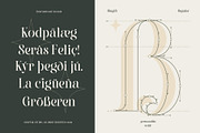 Ringift - A Modern Serif, a Serif Font by Graptail (Thumbnail 11 of 15)