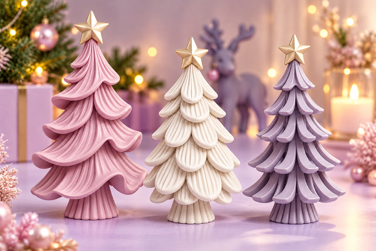 Festive Christmas Tree Decor STL, an Object 3D Model by Layerology (Photo 3 of 4)