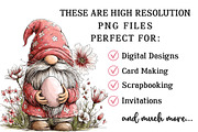 Whimsical Spring Gnome Clipart, an Illustration by OK Design (Thumbnail 5 of 6)