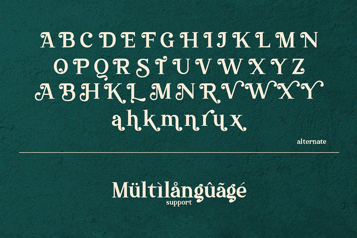 Sharon Modern/Vintage Font, a Serif Font by Haksen (Photo 10 of 11)