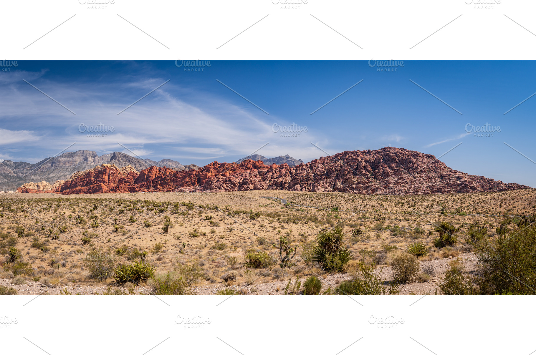 Majestic red rock formations in Red, a Nature Photo by Backyard Stock