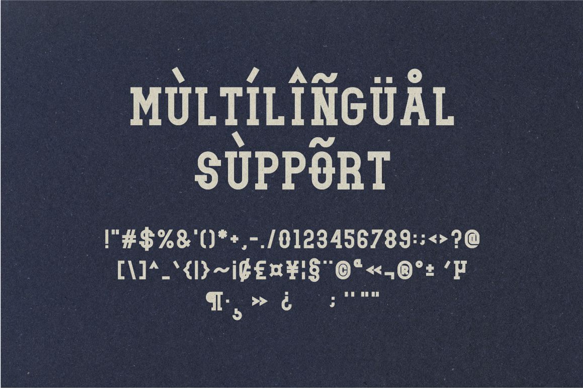 Bofande slab font, a Slab Serif Font by suhadidesign (Photo 12 of 12)