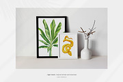 Tropical tiger, animals, leaves, an Animal Illustration by ARTMIRU (Thumbnail 13 of 14)