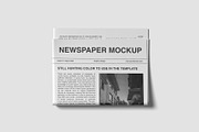 Newspaper Mockups, an Advertising Mockup by graphiccrew (Thumbnail 3 of 13)