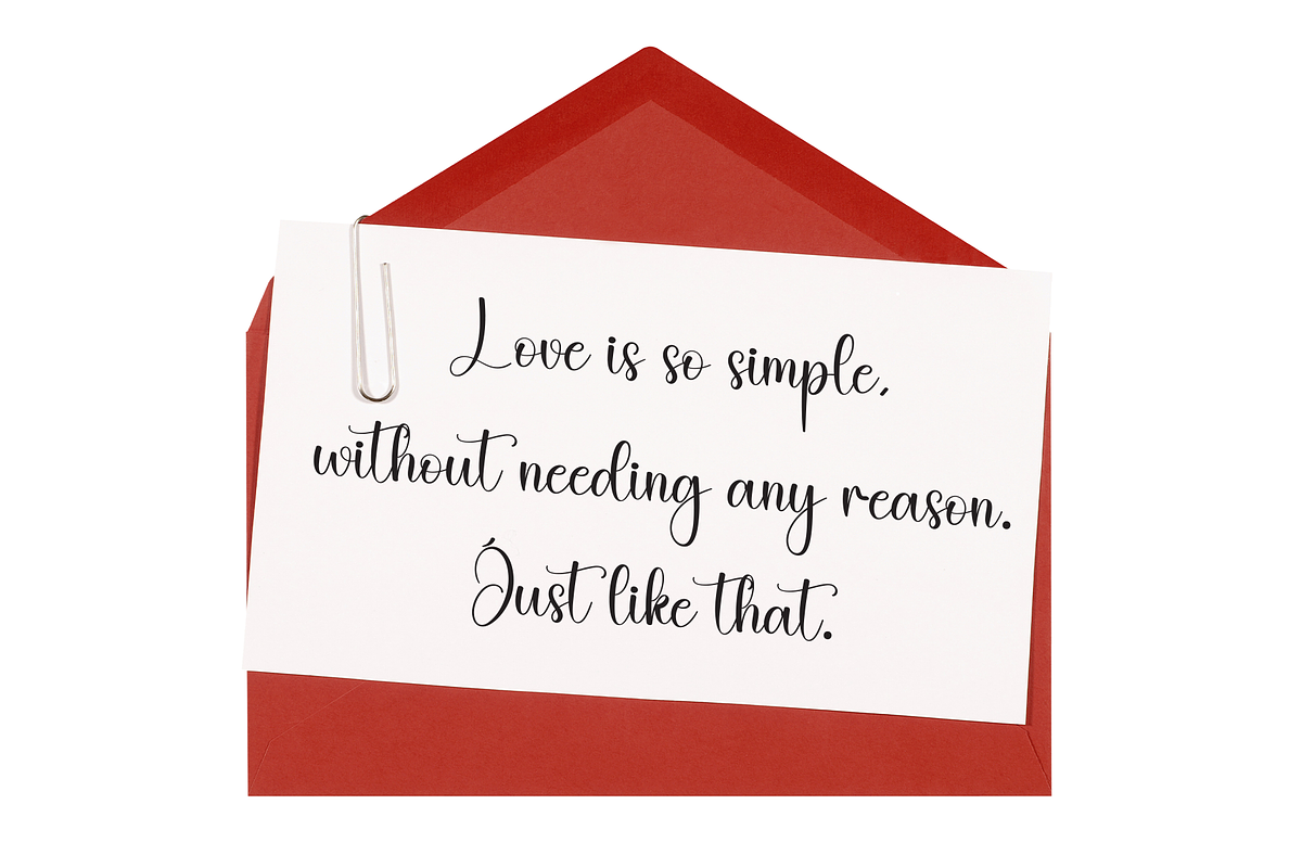 Yesterday | Script Font, a Handwritten Font by Scratchones (Photo 3 of 9)