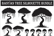 Banyan Tree Vector Illustration, an Illustration by Amazin_art (Thumbnail 1 of 11)