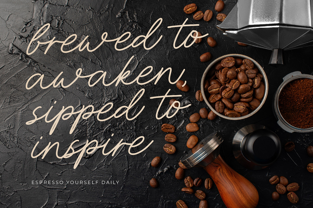 Outside Boston, a Script Font by Rahagita Studio (Photo 5 of 12)