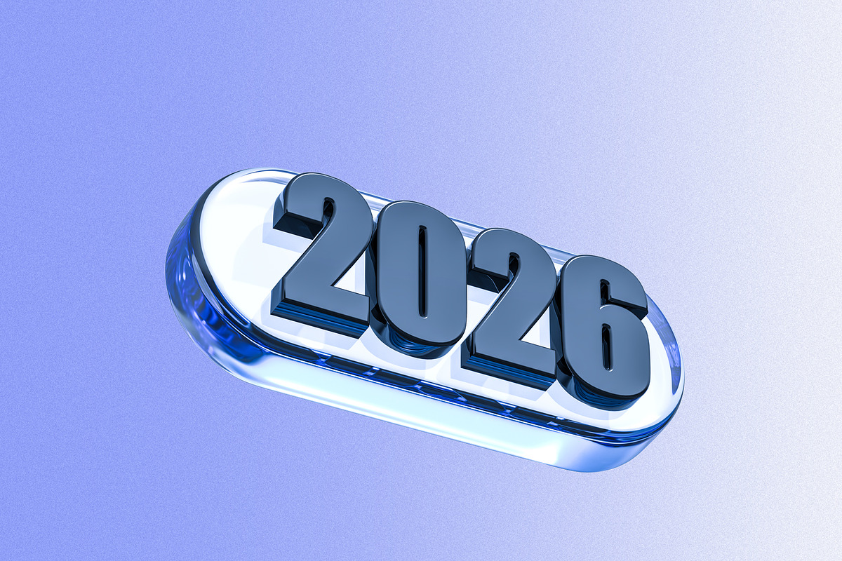 New Year 2026 3D Icon Pack, an Object Illustration by pixelmock (Photo 12 of 13)