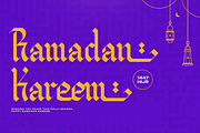 Al Mughir | Arabic Typeface, a Handwritten Font by Denustudios (Thumbnail 5 of 12)