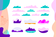 Cityscape scene creator, an Object Illustration by PixelAesthetic (Thumbnail 4 of 7)