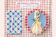 Funky Stripes & Checks Patterns, a Pattern Graphic by Felizabeth Design (Thumbnail 3 of 12)
