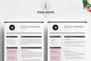 Clean Minimal Resume / CV Template