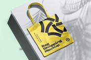 Shopping Bag Mock-up, a Merchandise Mockup by Yogurt86 (Thumbnail 6 of 8)